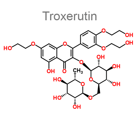 Component of the ZXCVBNQWERT - Troxerutin composition